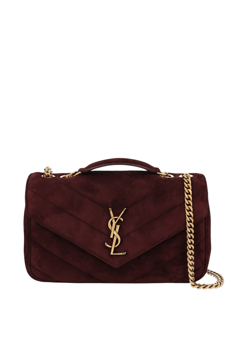 תיק כתף לולו סמול זמש SAINT LAURENT