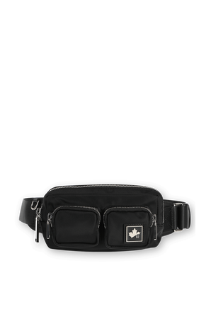 תיק פאוץ' עם לוגו בצבע שחור DSQUARED2