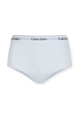 מכנסונים לבנים עם לוגוטייפ CALVIN KLEIN