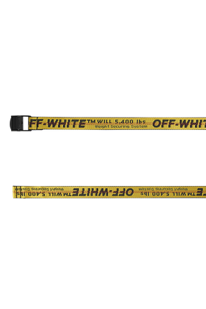 Off-White Mini Industrial belt in Yellow OFF WHITE