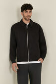תמונת דוגמן קידמית של Twill Full-Zip Jacket