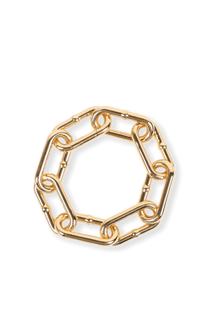 צמיד חוליות בצבע זהב BOTTEGA VENETA