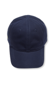 כובע קסקט עם לוגו תנין בנייבי LACOSTE KIDS