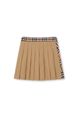 חצאית מיני מצמר - גילאי 3-14 שנים BURBERRY