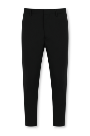 מכנסיים שחורים מחוייטים בגזרת סלים DSQUARED2