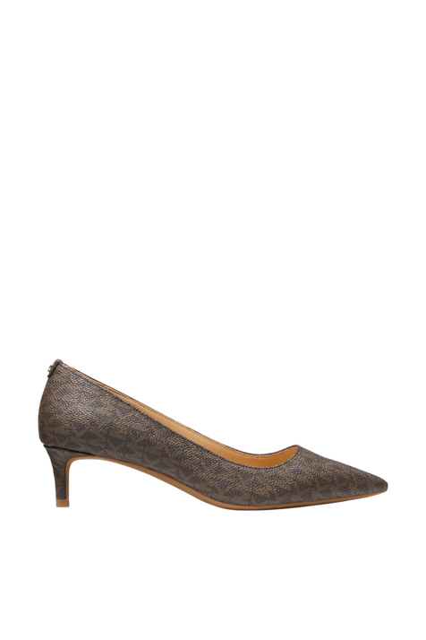 נעלי עקב אלינה מונוגרמיות MICHAEL KORS