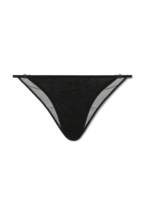 Ortal String Bikini in Black SKIN