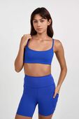 תמונת דוגמן קידמית של Wunder Train Strappy Racer Bra A/B Cup