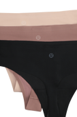 InvisiWear Mid-Rise Thong *3 Pack