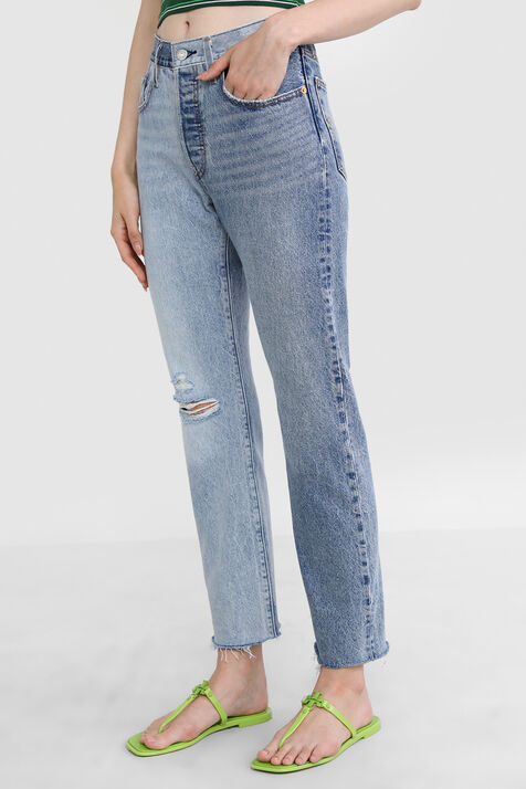 מכנסי ג'ינס 501 בשני צבעים