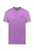 חולצת טי עם לוגו רקום COMME des GARCONS