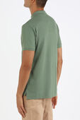 Short Sleeve Knit Polo Shirt in Green POLO RALPH LAUREN