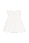 שמלה מכותנה אורגנית - גילאי 6-12 חודשים PETIT BATEAU