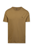 תמונה קידמית של Slim Fit Logo Tee in Brown