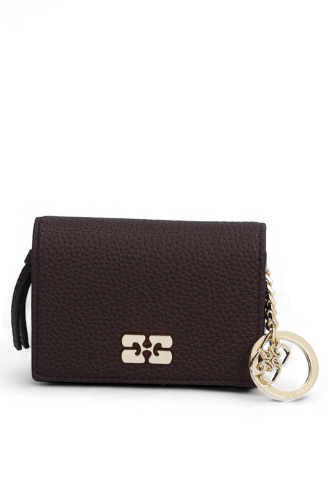 ארנק כרטיסים עם רוכסן GANNI