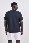 תמונת דוגמן אחורית של Soft Jersey Short Sleeve Solid