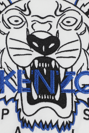 גילאי 6-12 חולצת טי לבנה עם סמל הנמר KENZO KIDS