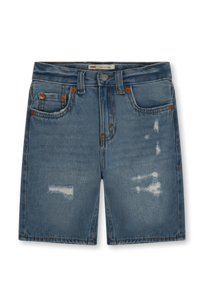 גילאי 4-7 מכנסי ג'ינס קצרים סלים LEVI`S KIDS