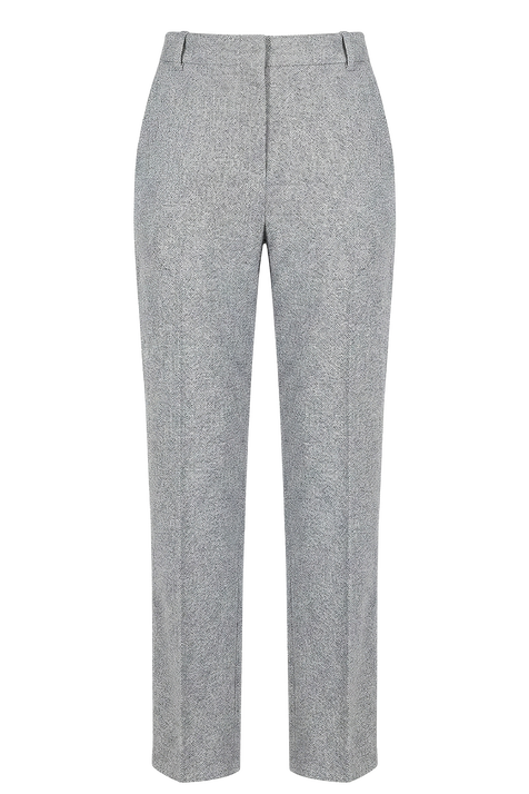 מכנסיים מחויטים בגזרה ישרה