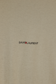 Tiny Logo T-Shirt in Sand SAINT LAURENT