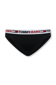 תחתוני בגד ים שחורים עם לוגוטייפ TOMMY HILFIGER