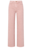 תמונה קידמית של מכנסי ג&rsquo;ינס בגזרה ישרה