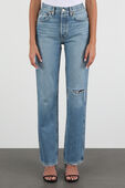 מכנסי ג'ינס שנות ה-90 בגזרה גבוהה RE/DONE