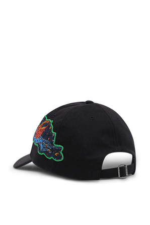 כובע בייסבול עם לוגו בגוון שחור VALENTINO