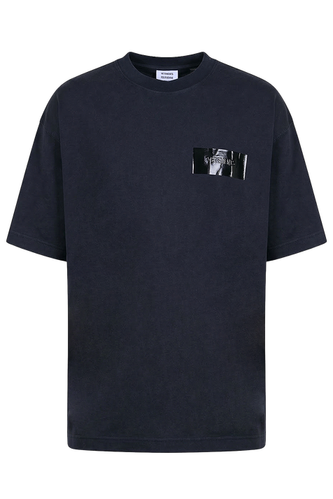 חולצת טי בגזרה משוחררת VETEMENTS