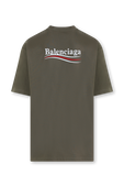חולצת טי אוברסייז פוליטיקל קמפיין BALENCIAGA