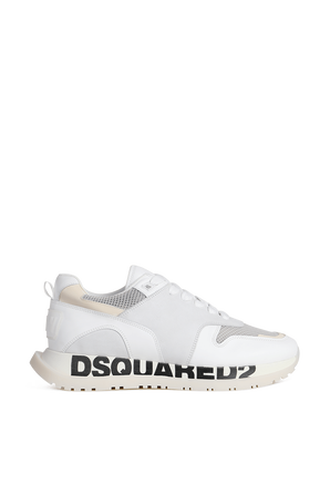 נעלי ריצה בצבע לבן DSQUARED2
