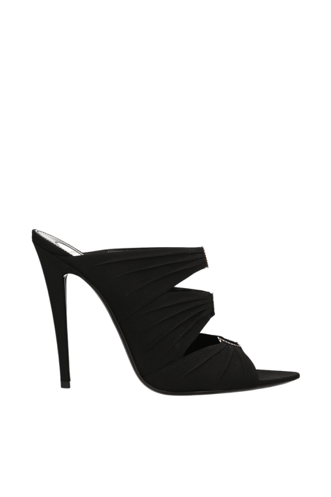 סנדלי עקב מיול אמילי SAINT LAURENT