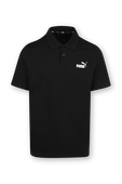 חולצת פולו קצרה מכותנה עם לוגו PUMA