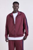 תמונת דוגמן קידמית של Pique Relaxed-Fit Track Jacket