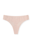 תמונת פנים של Inviswear Mid Rise Thong Lace 3 pack