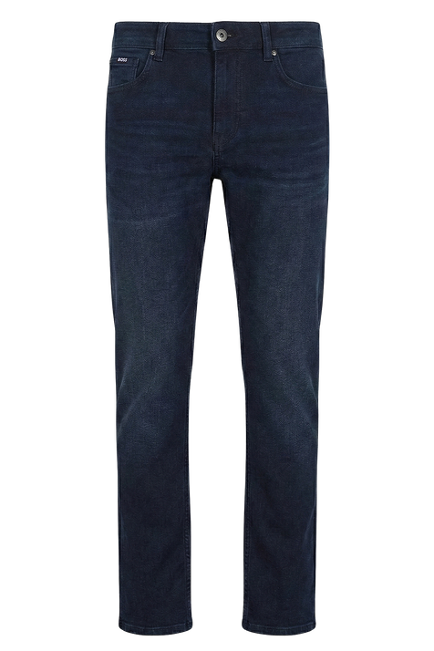 מכנסי ג'ינס בגזרה ישרה BOSS