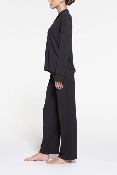 LONG SLEEVE BUTTON UP SLEEP SET SKIMS