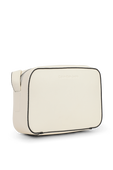 תיק קאמרה לבן עם לוגו מטאלי CALVIN KLEIN