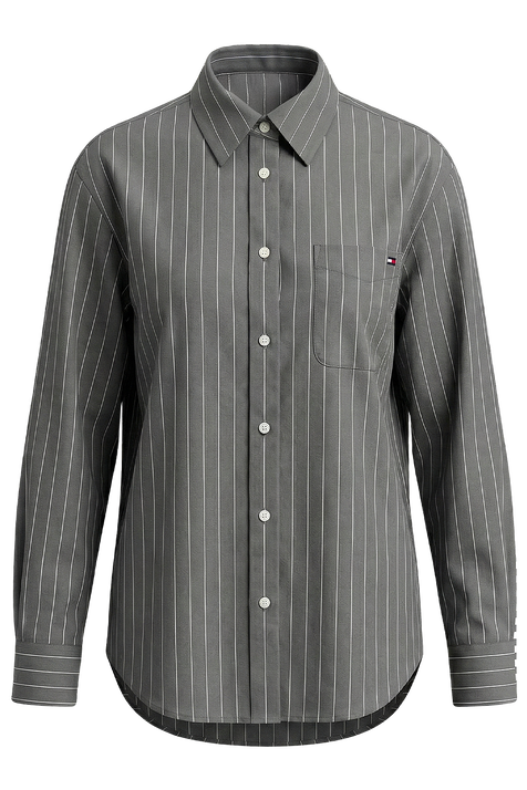 חולצת כפתורים אוברסייז TOMMY HILFIGER