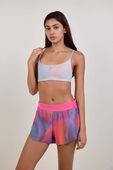 תמונת דוגמן קידמית של Wunder Train Strappy Racer Bra A/B Cup *Pride