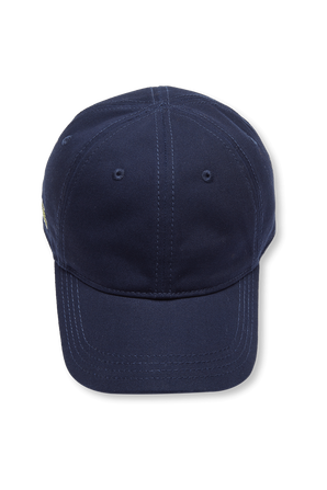 כובע קסקט עם לוגו תנין בנייבי LACOSTE KIDS
