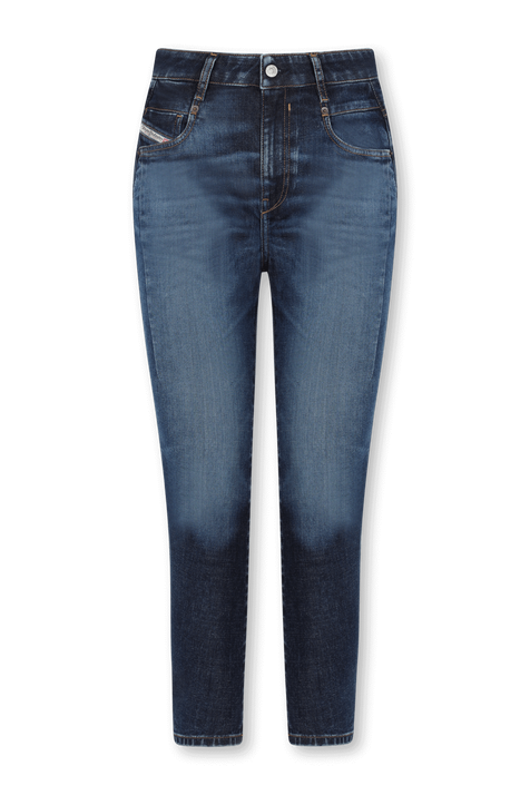 מכנסי ג'ינס בויפרנד כחולים עם קרעים DIESEL