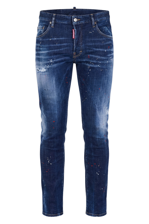 מכנסי ג'ינס בגזרת סלים DSQUARED2
