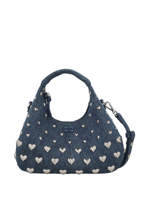 תיק יד הובו מיני לבבות GANNI