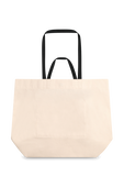 תמונה אחורית של Double Handle Canvas Tote