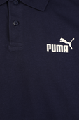 חולצת פולו קצרה מכותנה עם לוגו PUMA