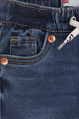 גילאי 1-2 מכנסי ג'ינס עם שרוכי קשירה בצבע כחול LEVI`S KIDS