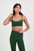 תמונת דוגמן קידמית של Wunder Train Strappy Racer Bra A/B Cup