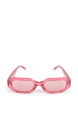 תמונה קידמית של משקפי שמש אירן בגוון ורוד
