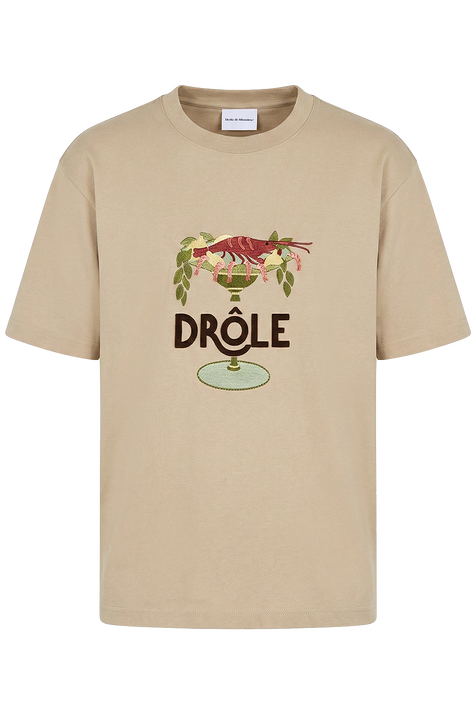 חולצת טי בגזרה ישרה DROLE DE MONSIEUR